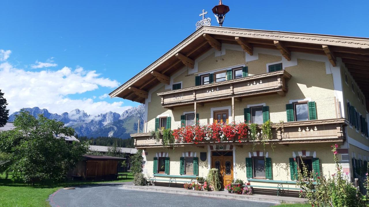 Privatzimmervermietung Foidlbauer Bed & Breakfast Oberndorf in Tirol Bagian luar foto